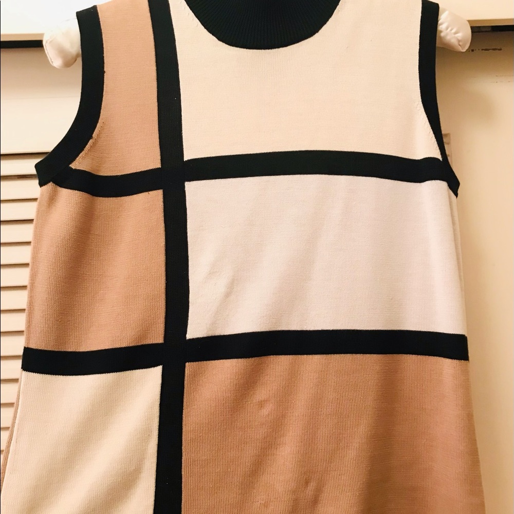 Vintage 1960’s block style silk woven sweater